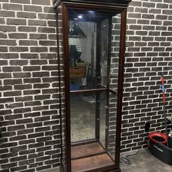 Cabinet With Glass shelves 