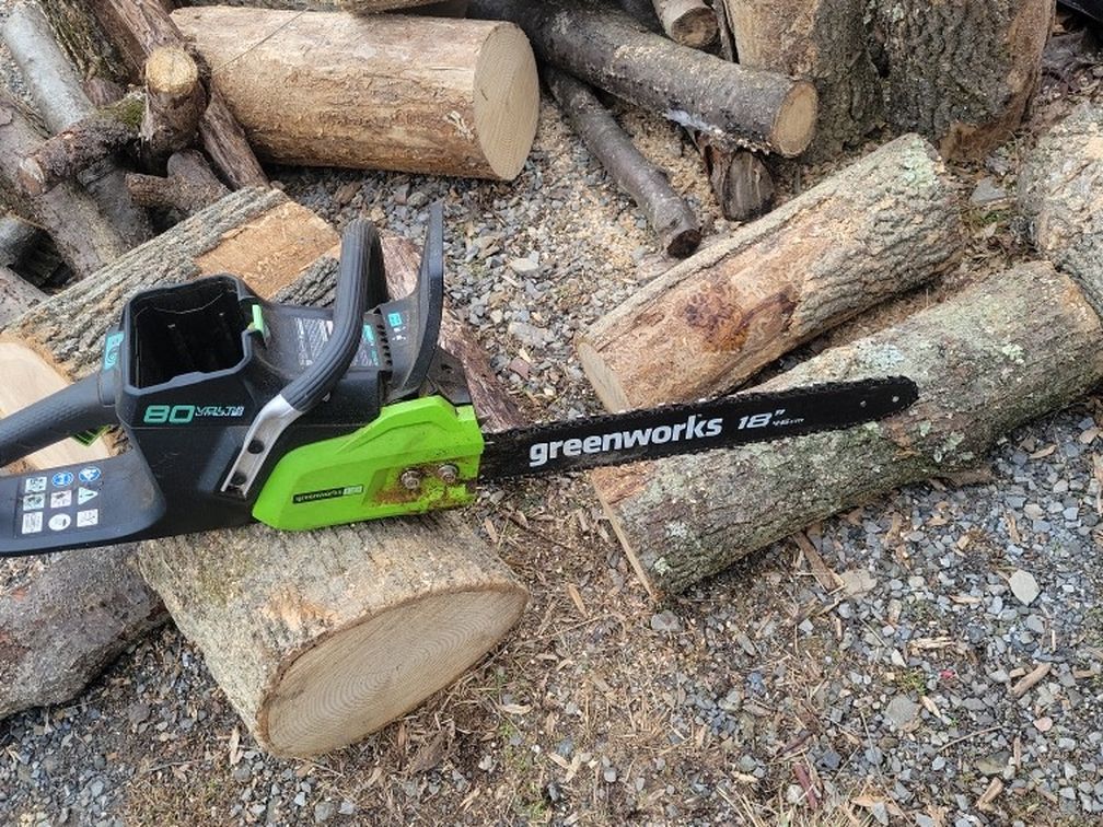 Is green works change saw