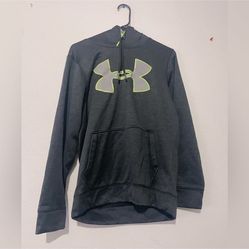 Under Armour Gray/Neon Green Sweatshirt