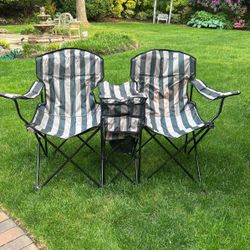 Foldable Twin Chairs 