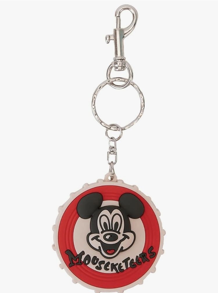 Disney 100 Mickey Mouseketeers Bag Charm/Key Chain NWT!