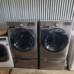 LG washer and dryer