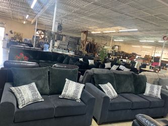 Sofa and love seat