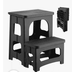 Folding Two Step Stool