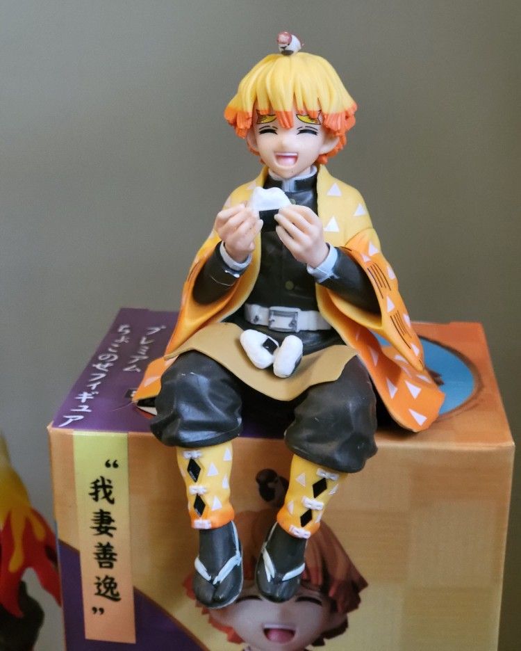 Demon Slayer Kimetsu no Yaiba: Zenitsu Agatsuma PM Perching Figure by – The  Little Things