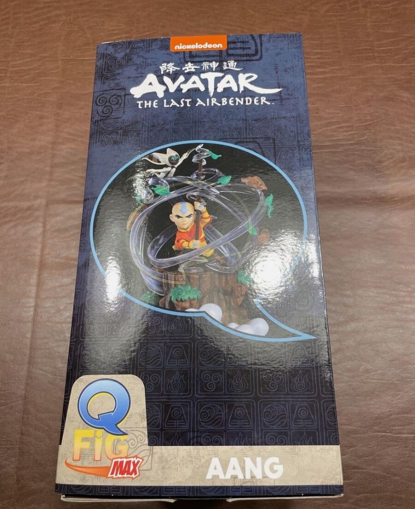 Quantum Mechanix Avatar Last Airbender Q Fig Max Elite Aang Figure NEW