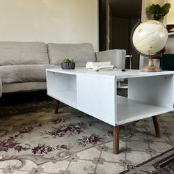 Modern White Coffee Table