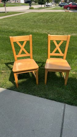 Wooden Chairs