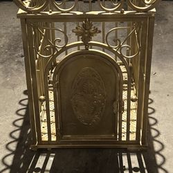 Vintage Style Golden Birdcage