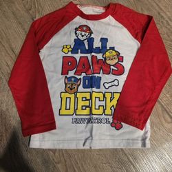 Paw Patrol Shirt $2