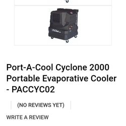 Beat The Heat    Port-A-Cool Cyclone 2000