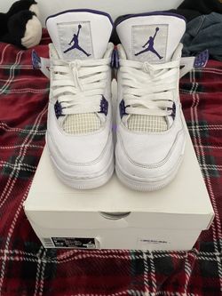 Jordan 4 Purple Metallic