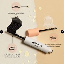 Show Off Your Eyes! Award-Winning Extreme Length Mascara Plus Lash Primer by Honest Beauty!