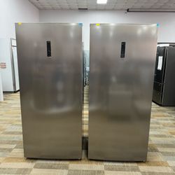 ‼️BRAND NEW ELEMENT STAINLESS STEEL 21 Cu Ft UPRIGHT CONVERTIBLE FREEZER/FRIDGE‼️DELIVERY‼️ PAYMENTS‼️