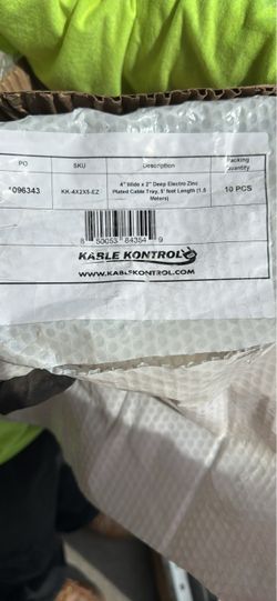 Cable kontrol tray