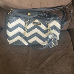 Black & White Betsey Johnson Purse 