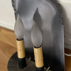 Unique Tin Wall Sconce