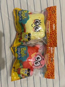 Brand new oxxo SpongeBob and Patrick
