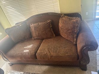 Used brown couches
