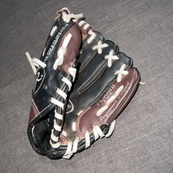 Rawlings PL90MB 9” Youth Baseball Mitt Glove Player’s Series Web Black Brown