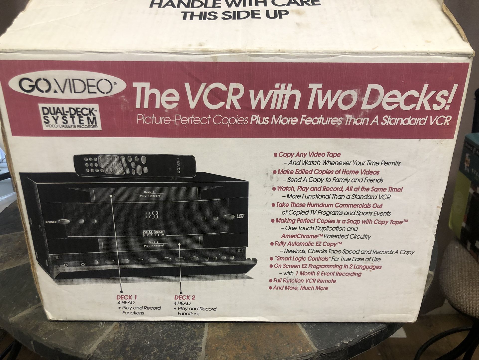 Dual Deck VCR System 
