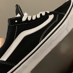 Black & White Vans 