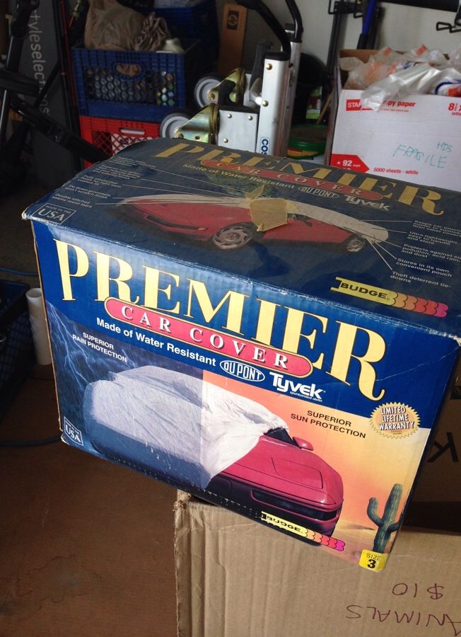Tyvek car cover