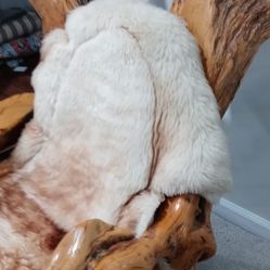 Handcrafted Freeform Live Slab Burl Redwood Artisan Armchair by Daryl Stokes