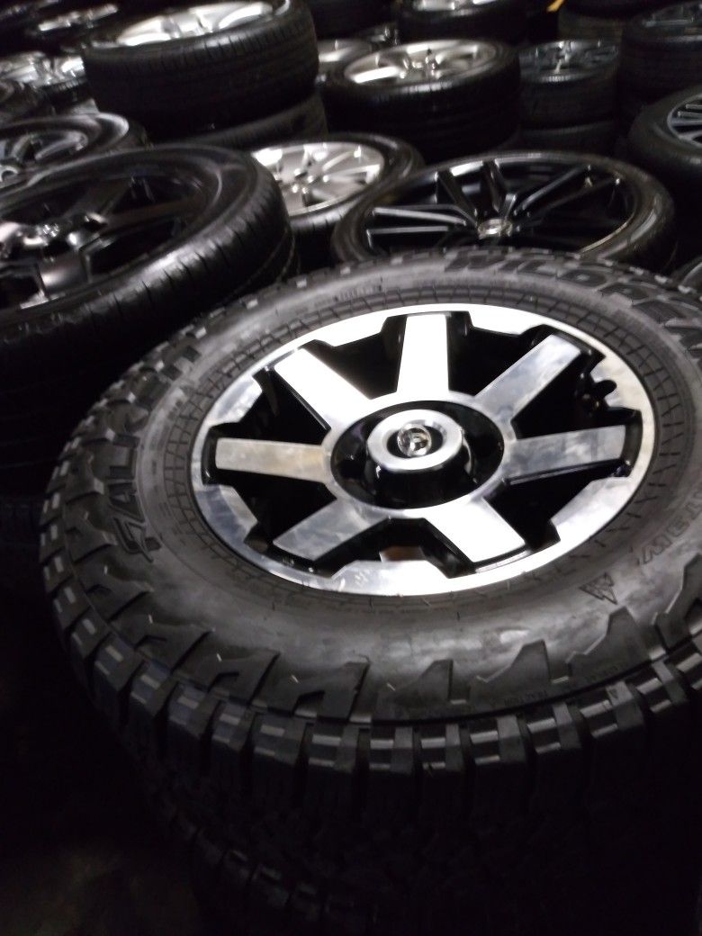 Tundra Rims Tacoma Wheels Tacoma TRD Pro Style Rims FJ Cruiser Sequoia