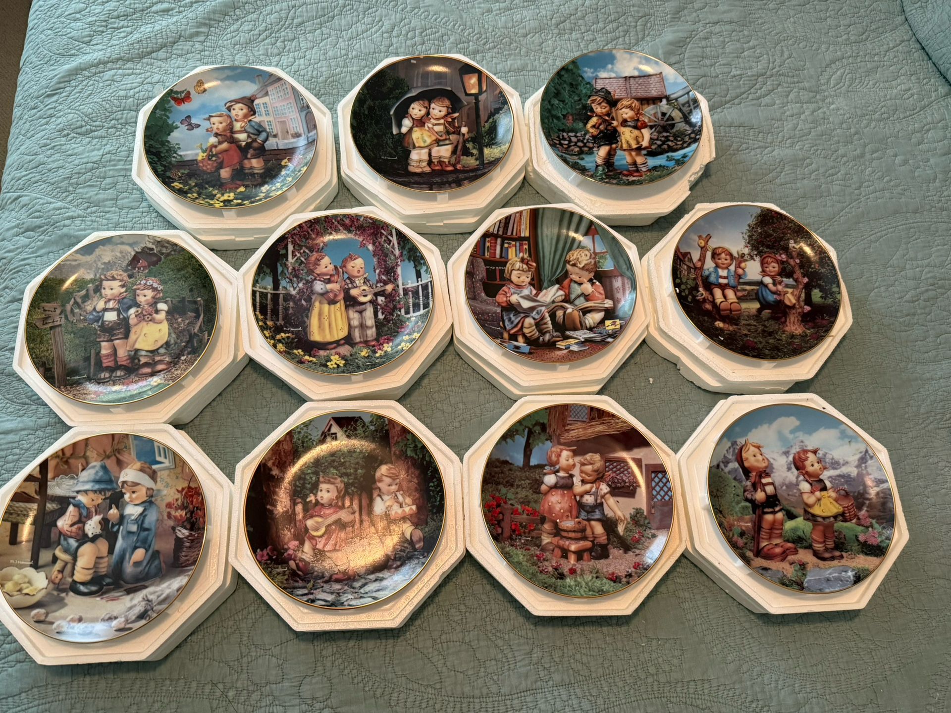 Little Companions Hummel Plate Collection