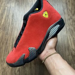 Air Jordan 14 Ferrari Size 9.5