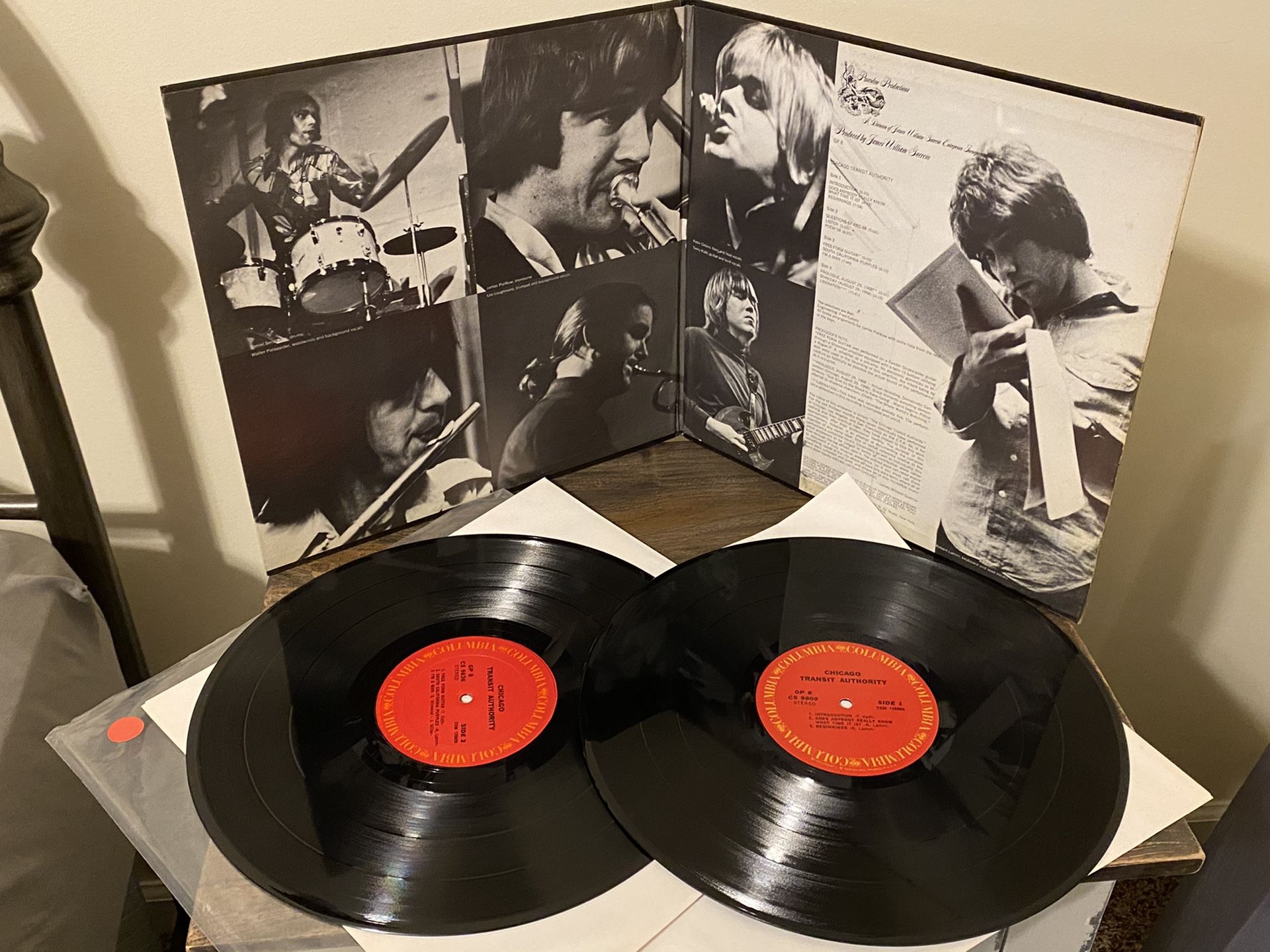 Chicago Transit Authority 2LPS gatefold records album