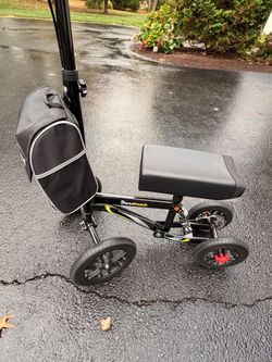 BlessReach Knee Scooter with Carry Bag