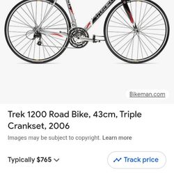 Trek 1200 Road Bike 