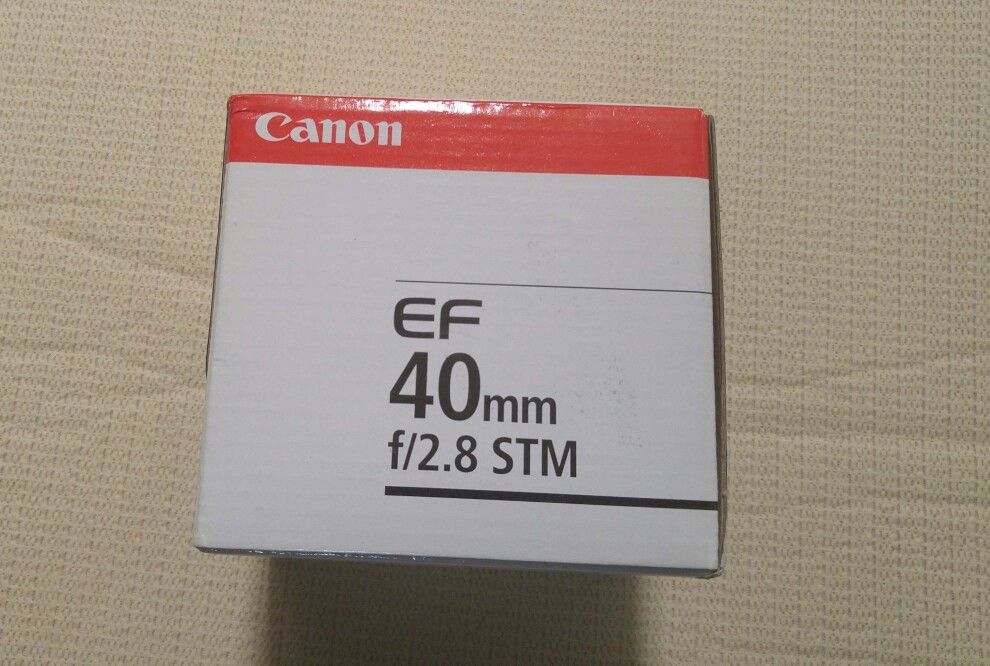 Brand new 40mm anon stm lens
