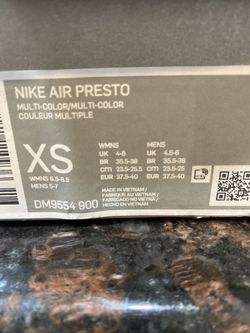 125$ Nike Air Presto
