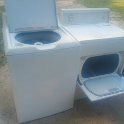Big Tub Washer And Dryer Working 30 Days Warranty 