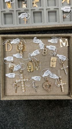 GOLD PENDANTS 14k OR 10k