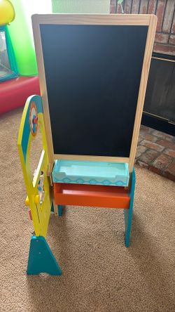Play Set White Board Chalk Board Kids