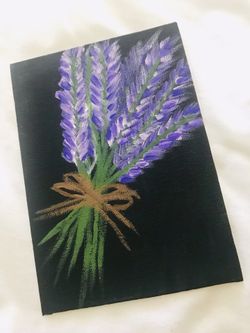Lavender painting