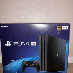 PS4 Pro 1TB 4K HDR