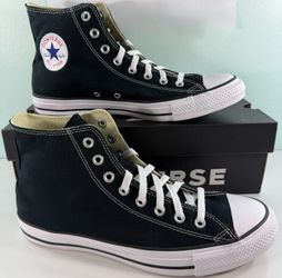 NEW CONVERSE Women's All Star Hi Black Shoes
