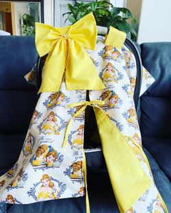 Beauty And The Beast Canopy Carseat Cover