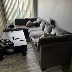 Grey Sectional 