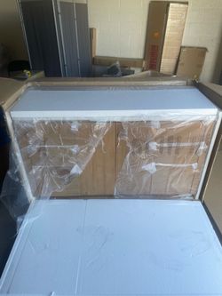 Miseno San 60" Free Standing Single Basin Vanity Set with Cabinet and Composite Stone Vanity Top