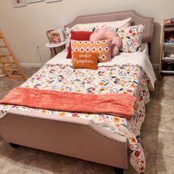 Kids Full size Bed Frame And Mattress 