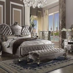 ~Your Dream Bedroom Versailles In Silver~ Sold By The Piece 