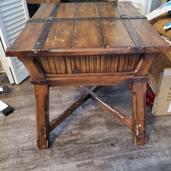 Antique Bamboo Table 