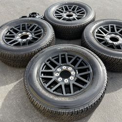 2022 Ford F-250 F-350 Platinum 20” Wheels And Original Michelin LTX Tires Rims