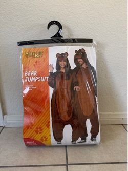 Disfraz de oso adulto $8 /     Adult Bear Jumpsuit Costume $8